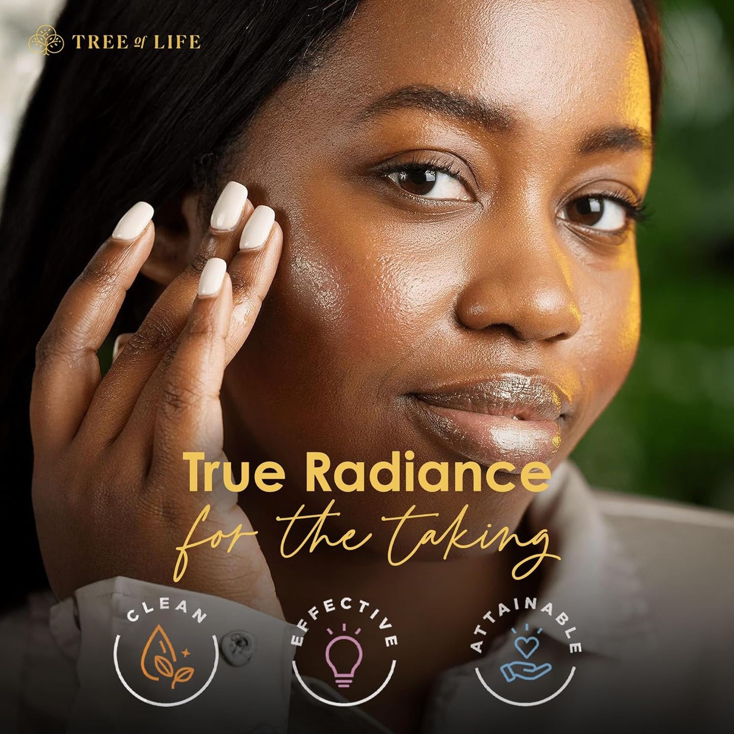 Tree of Life Beauty Facial Skin Care Set - Brightening & Hydrating Serums with Vitamin C, Retinol & Hyaluronic Acid | 1 Fl Oz (Pack of 3)