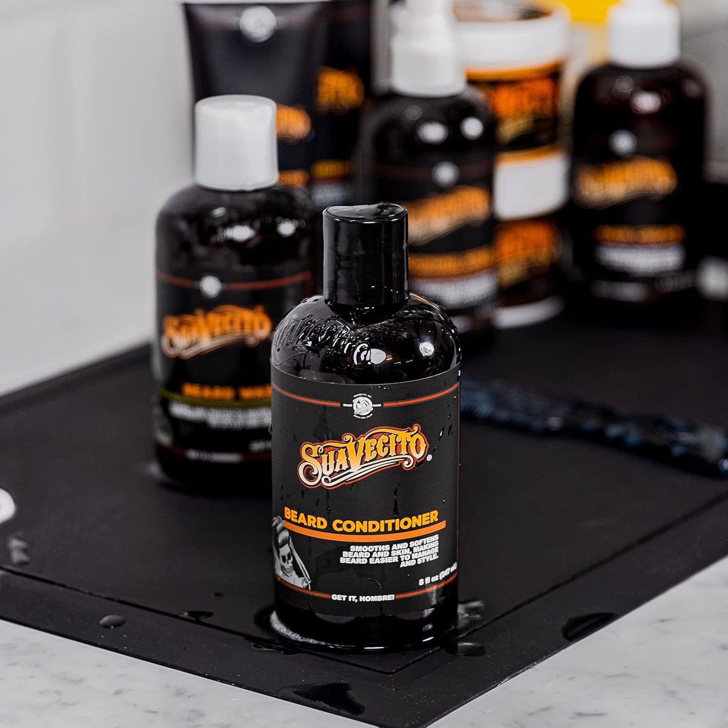 Suavecito Beard Conditioner - Smoothing & Softening Formula for Men | 8 Ounce Size