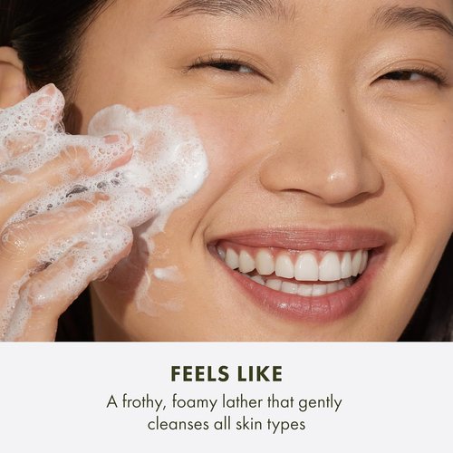 Origins Frothy Face Wash Bundle Set - Gently Cleanses All Skin Types | 2-Piece with Mint