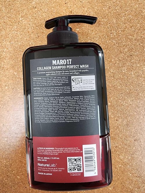 **MARO17 Collagen Shampoo & Conditioner Duo - Moisturizing, Hair Thickening Set for Fuller Hair**