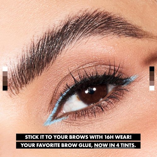 NYX PROFESSIONAL MAKEUP Brow Glue - Extreme Hold Tinted Eyebrow Gel in Dark Brown