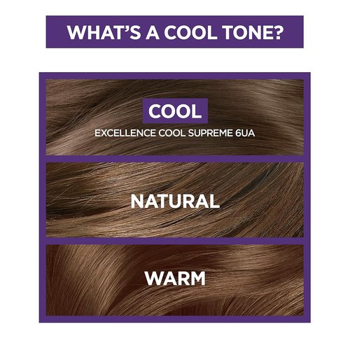 L'Oréal Paris Permanent Hair Color - Cool Supreme Ash Ultra Ash Medium Blonde 8.11 | Pack of 1