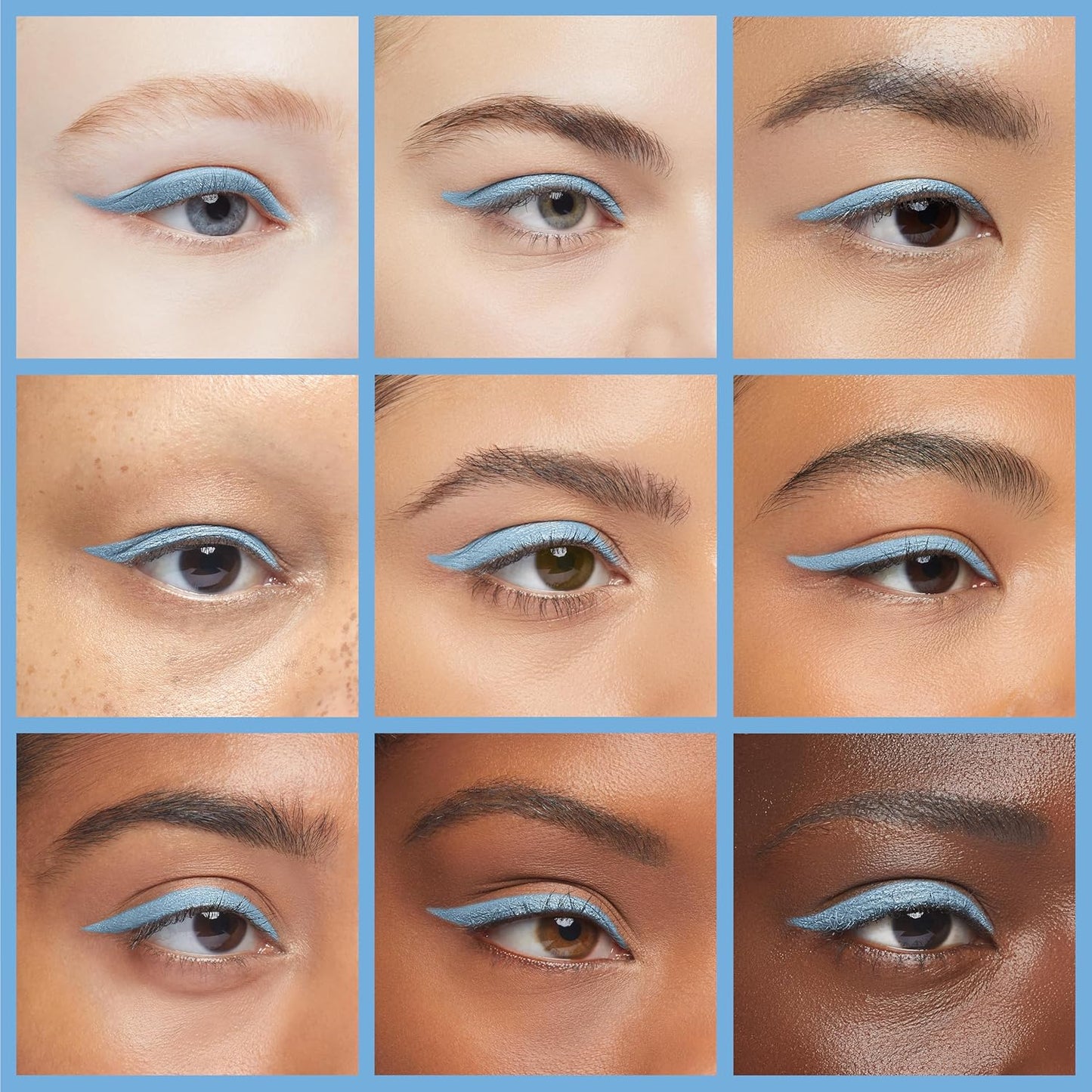 Colourpop PRANCE Matte Creme Gel Eyeliner - Retractable Pencil in Light Periwinkle Blue, 0.2g