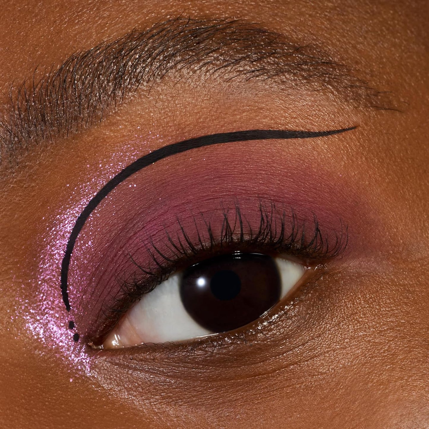 essence | Lash Princess Liner Brown | Smudge Proof, Matte Eyeliner with Ultra-Fine Brush Tip | Vegan & Cruelty Free