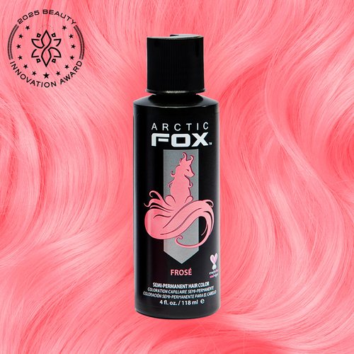 ARCTIC FOX Vegan and Cruelty-Free Semi-Permanent Hair Color Dye (4 Fl Oz, FROSE)