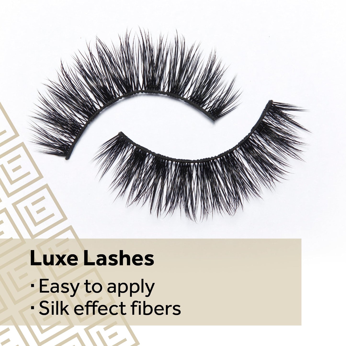 Eylure Luxe Silk Marquise Reusable Eyelashes, Adhesive Included, 1 Pair (Pack of 2)