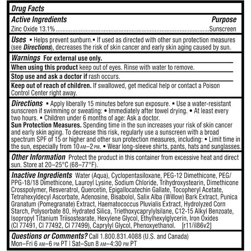 Paula's Choice RESIST Super-Light Daily Wrinkle Defense - SPF 30 Mineral Sunscreen for Oily Skin | Matte Tinted Moisturizer, Fragrance-Free
