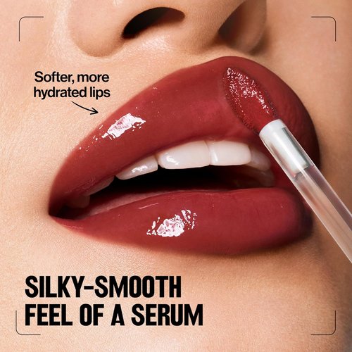 Revlon PhotoReady Plumping Gloss Serum - Hydrating, Non-Sticky & High Shine Finish, 0.25 fl oz