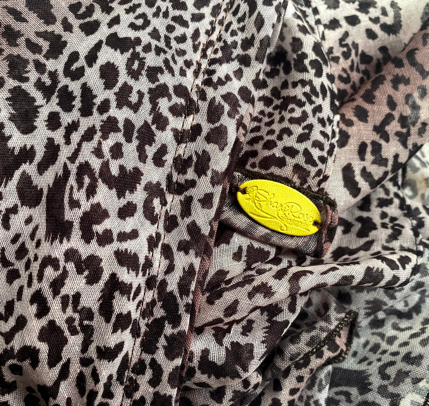 ShariRose Non Slip Headscarves for Women Cheetah Animal Print Pre-tied Bandana Soft Cotton Head Wear Headcover Chemo Tichel Friendly (Brown)