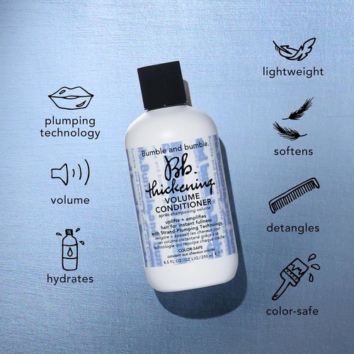Bumble and bumble. Thickening Hair Volumizing Starter Travel Size Gift Set | Thickening Shampoo, Conditioner + Dryspun Texture Spray | Includes 3 Pieces |For Fine to Medium Hair| Perfect for Gifting