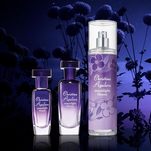 Christina Aguilera Moonlight Bloom Perfume - Women's Eau de Parfum Spray, 0.5 fl. oz | Floral Fragrance