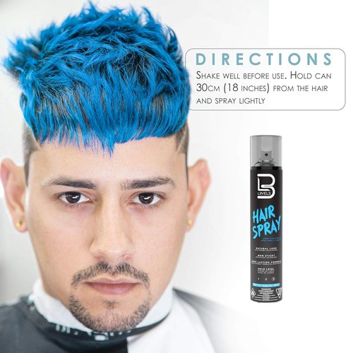 Level 3 Hair Spray by L3 - Long Lasting Strong Hold for All Hair Types - 12.95 Fl Oz