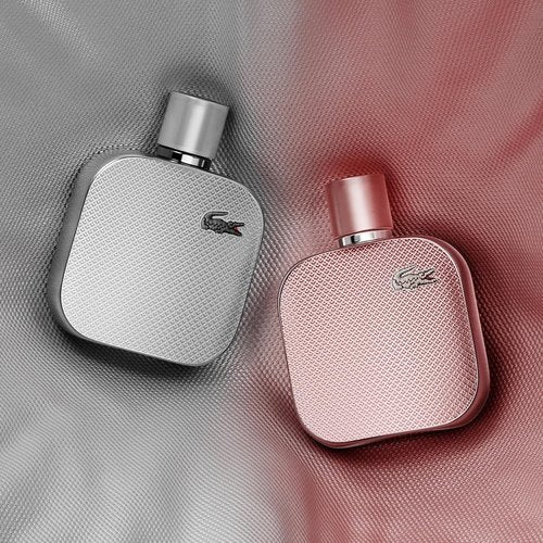 Lacoste L.12.12 Silver Rose Eau de Parfum - Elegant Fragrance for Women | 3.3 fl oz