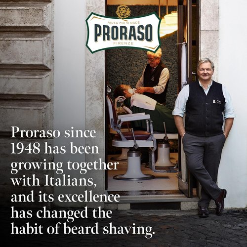 Proraso Cologne - Earthy Cypress & Vetiver Fragrance for Men | 3.4oz Woody Eau de Cologne