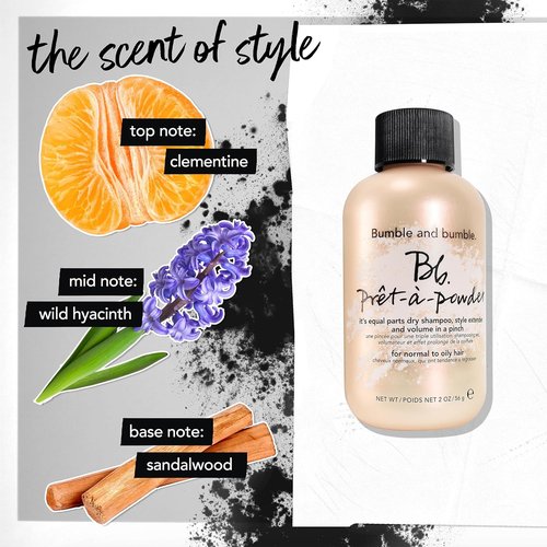 Bumble and bumble. Prêt-à-powder Dry Shampoo Powder | Adds Volume, Texture + Absorbs Oil | Non-Aerosol | For All Wavy + Straight Hair Types