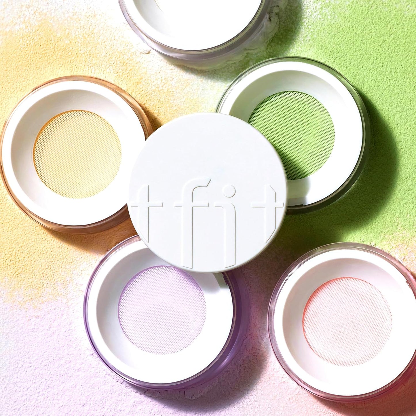 TFIT Translucent Finishing Powder - Lightweight Matte Face Powder for Sebum Control | 0.24 Oz Baby Pink