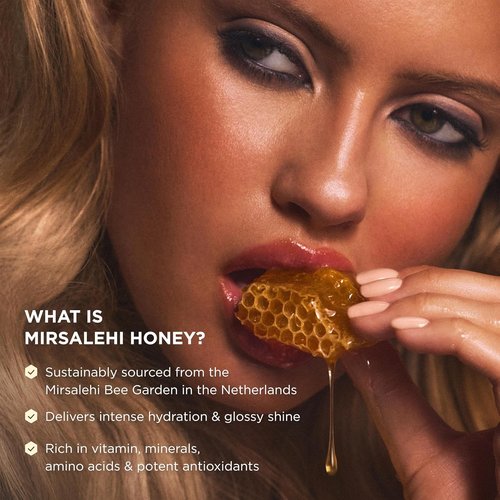 Gisou Honey Infused Hair Oil Mini - Hydrating Frizz Control Treatment with Mirsalehi Honey | 0.7 Fl Oz