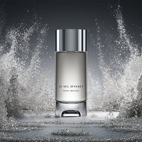 Issey Miyake Le Sel d'Issey Eau de Toilette - Fresh Woody Marine Fragrance for Men - Refillable with Salt Accord, Seaweed & Ginger