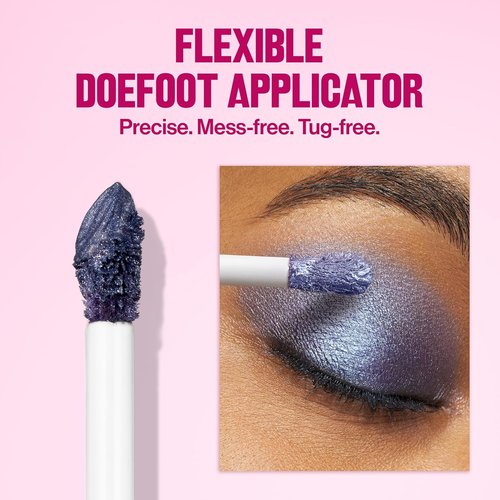 REVLON Glimmer Liquid Shadow - Smudge-Proof Shimmer Eyeshadow, Long Lasting, High Pigment, 206 UFGlo