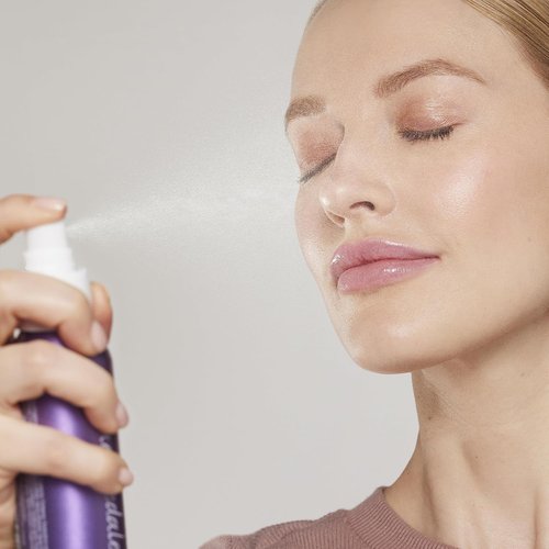 Jane Iredale Calming Lavender Hydration Spray - Natural Moisture-Locking Facial Mist for Soothing Redness & Makeup Setting