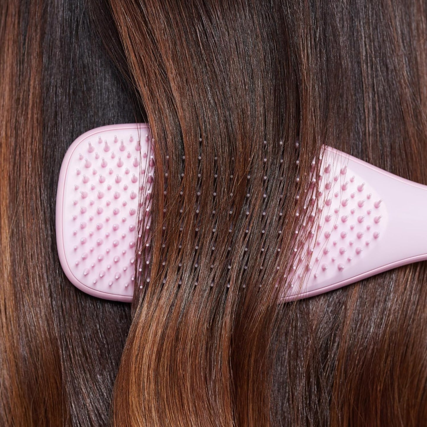 Tangle Teezer Ultimate Detangler Brush - Eliminates Knots & Reduces Breakage for Wet & Dry Hair | Millennial Pink