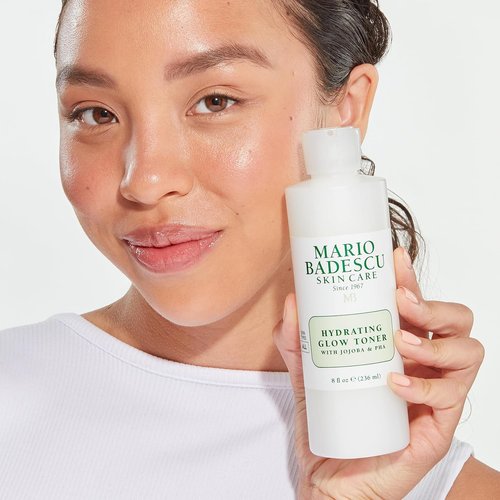 Mario Badescu Hydrating Glow Toner - Jojoba & PHA Formula for Bright, Rejuvenated Skin - Cooling Facial Toner