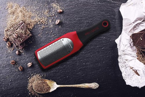 Microplane Artisan Series Cheese Grater - Fine Zester in Vibrant Red Color