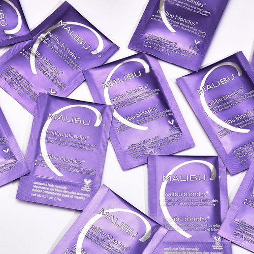 Malibu C Blondes Wellness Remedy - Revitalize Bleached & Highlighted Blonde Hair | Restore Shine with Vitamin C