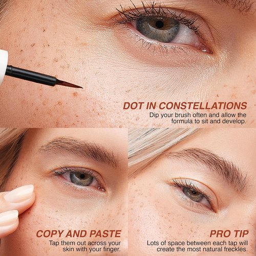 Freck OG Freckle Pen Mini 1.35ml - Buildable Faux Freckles Makeup for Natural Sun-Kissed Glow | Vegan Formula, Ultra-Fine Brush, Travel Size