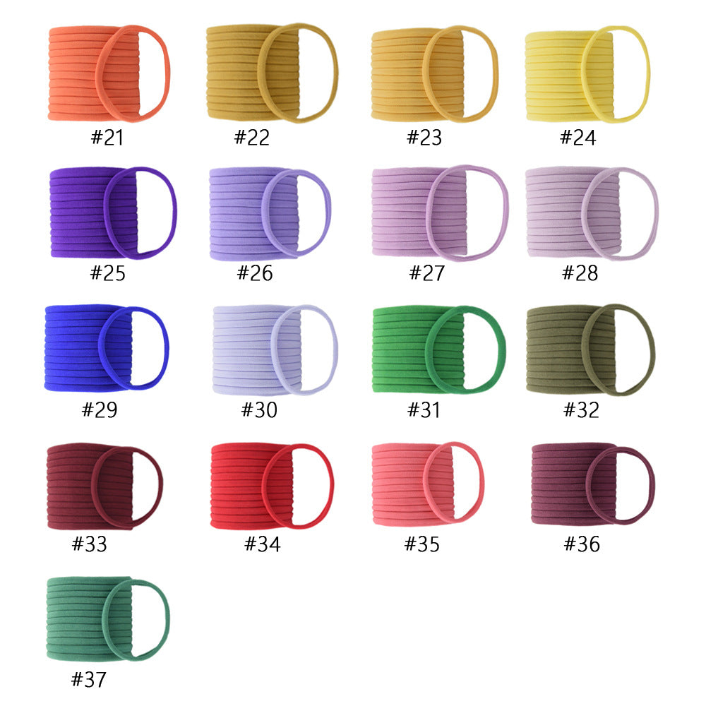 Stretchy Seamless Nylon Hairband