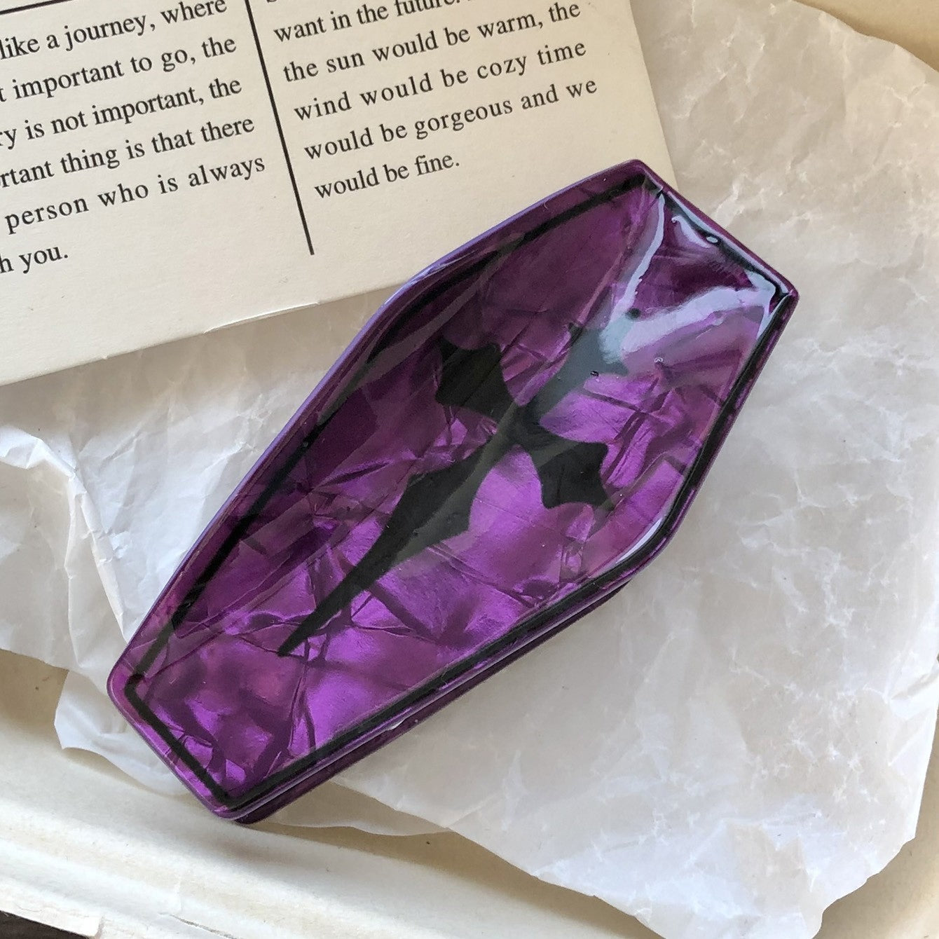 Mysterious coffin-shaped shark clip