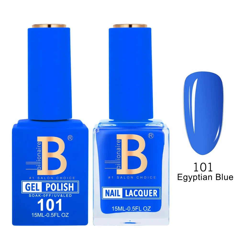 Matching Gel & Lacquer Nail Polish Duo Set - Variety Colors