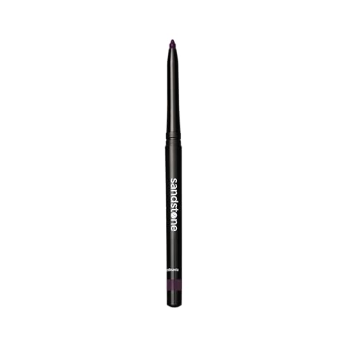 Sandstone Scandinavia Waterproof Eyeliner Pencil – Hypoallergenic & Vegan – Smudge-Proof Gel Formula – For Sensitive Eyes – Black