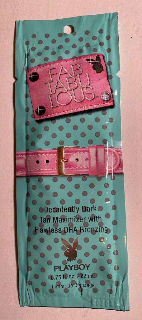 Dark Tan Maximizer Tanning Lotion Packets for Indoor Use | Playboy Fabtabulous