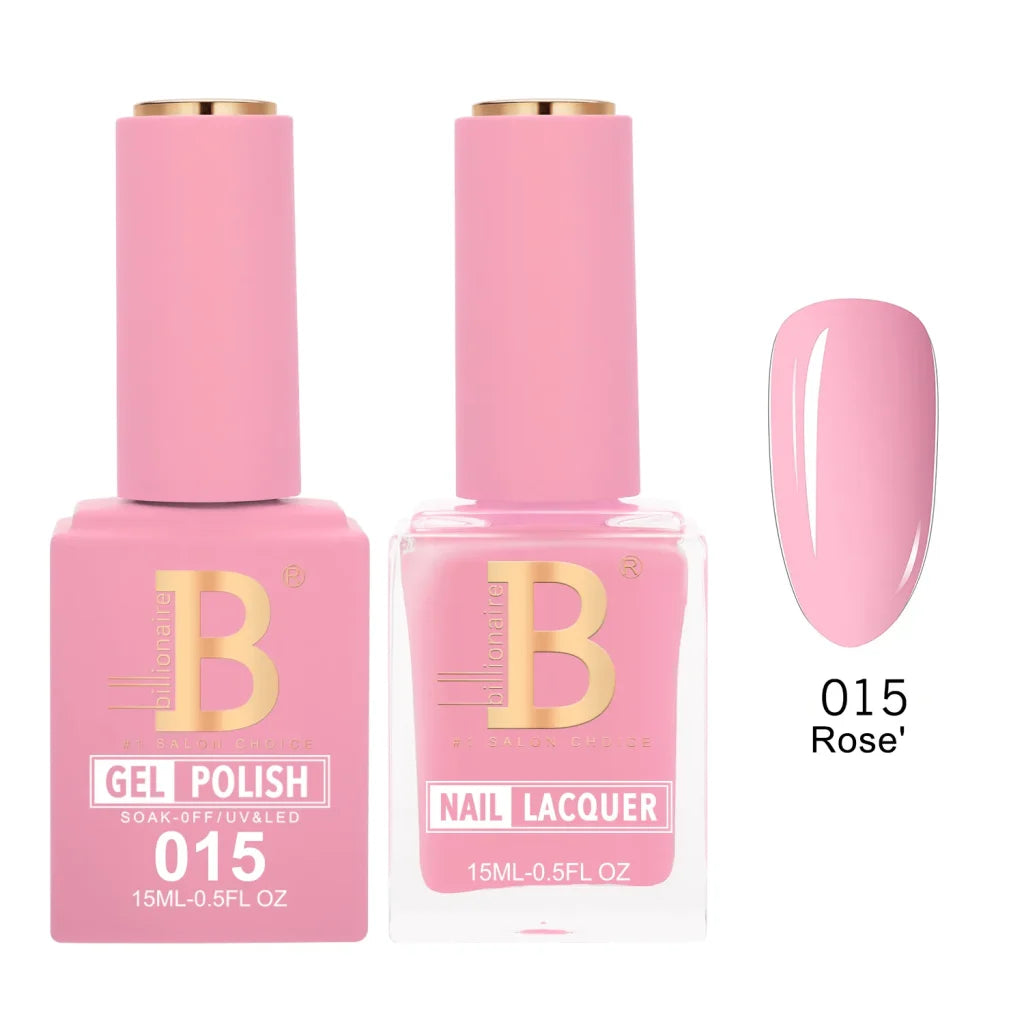 Matching Gel & Lacquer Nail Polish Duo Set - Multiple Colors