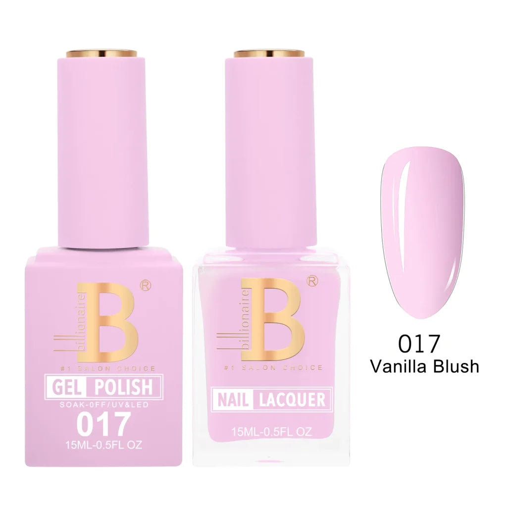 Matching Gel & Lacquer Nail Polish Duo Set - Multiple Colors
