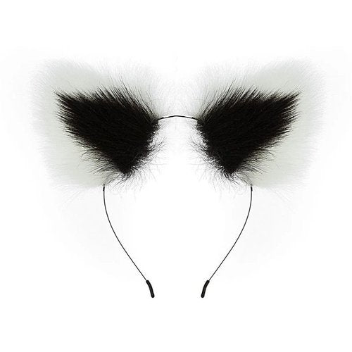 Handmade Dual-Tone Ear Hairpins Colorful Zinc Alloy Costume Hair Clips