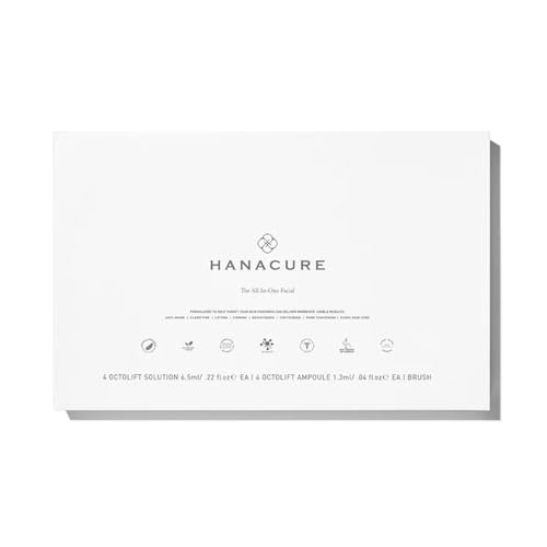 Hanacure¢ç The All-In-One Facial¢ç Set - Face Lifting Mask, Neck Firming and Tightening