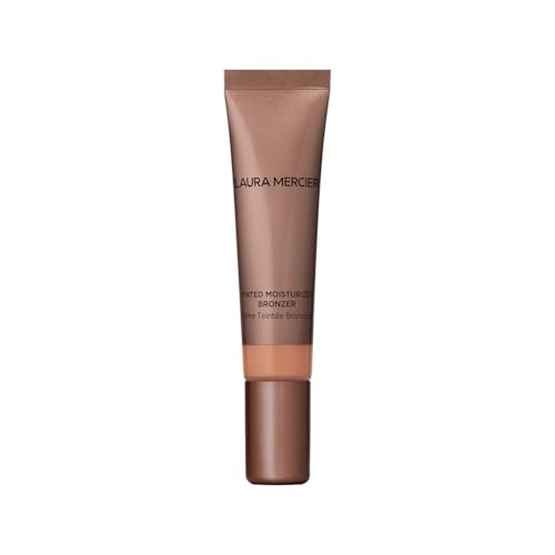 Laura Mercier Tinted Moisturizer Bronzer: Long Lasting Sheer Cream Bronzer, Weightless, Buildable Coverage, 12 HR Hydrating Wear, Non-Comedogenic, 6 Shades for All Skin Tones