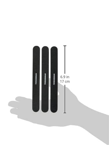 Tweezerman Professional Nail Files - Durable & Precision Tools | Pack of 3