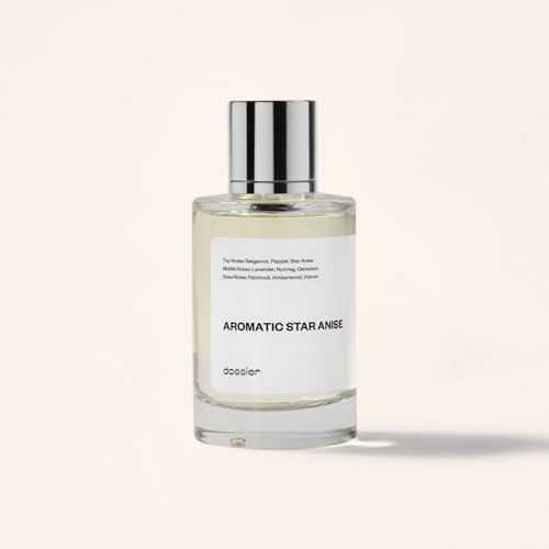Dossier - Aromatic Star Anise - Eau de Parfum - Inspired by Luxury Perfumes - Pure Infused - For Men - Fragrance 1.7 Fl 0z (Spray 50ml)