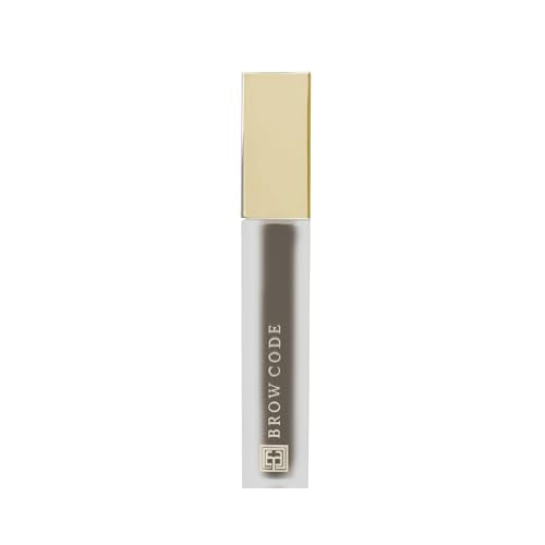 Brow Code TINTED Multi-Peptide Brow Gel w/Brush (Dark Brown)