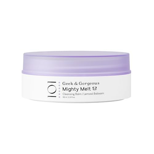 Geek & Gorgeous ? Mighty Melt Cleansing Balm ? Removes Waterproof Makeup & Sunscreen ? Gentle for All Skin Types ? 3.31 oz