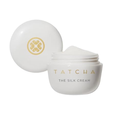 TATCHA Silk Cream Travel-Sized Moisturizer - Line-Smoothing & Firming for Hydration | 15 ml / 0.5 fl. oz.