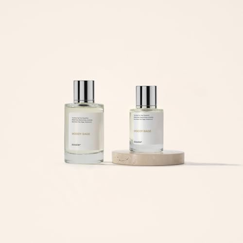 Dossier - Woody Sage - Eau de Parfum - Inspired by J.Malone's Wood Sage & Sea Salt - Perfume Luxury - Pure Infused - Paraben Free - Vegan - For Women Men Unisex - Fragrance 1,70z (Spray 50ml)