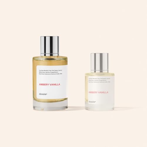 Dossier - Ambery Saffron 1.7 Fl Oz (50ml) - Eau de Parfum - Inspired by B.accarat R.ouge 540 - Vegan, Unisex Perfume Spray
