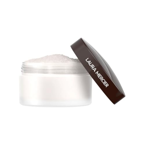 Laura Mercier Secret Brightening Under-Eye Loose Setting Powder, Peach + Pink Pigments to Brighten the Under Eye, Color Correct Discoloration, Sets & Extends Concealer, 6 Shades for All Skin Tones