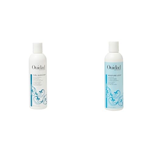 Ouidad Curl Care Duo - Moisturizing Shampoo & Leave-In Conditioner for Curly Hair | 8.5 fl oz Each