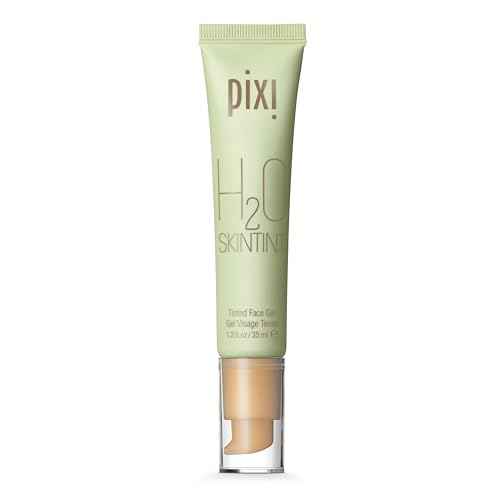 Pixi H2O SkinTint | Tinted Gel Moisturizer | Lightweight, Hydrating & Water-Resistant | Evens Tone & Reduces Redness | Nude | 1.2 fl oz/35 ml