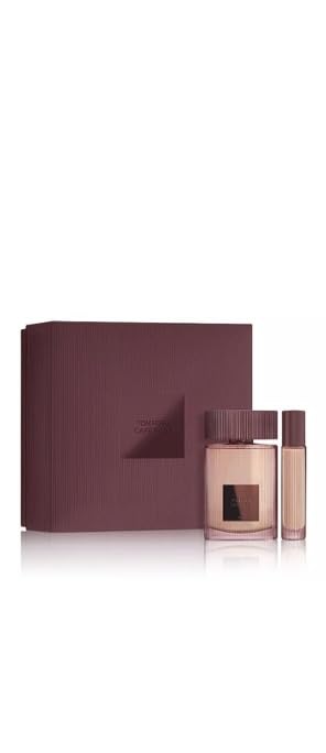 Tom Ford Cafe Rose Eau De Parfum Set - 1.7 Fl Oz & Travel Spray 0.34 Fl Oz | Luxurious Fragrance Duo